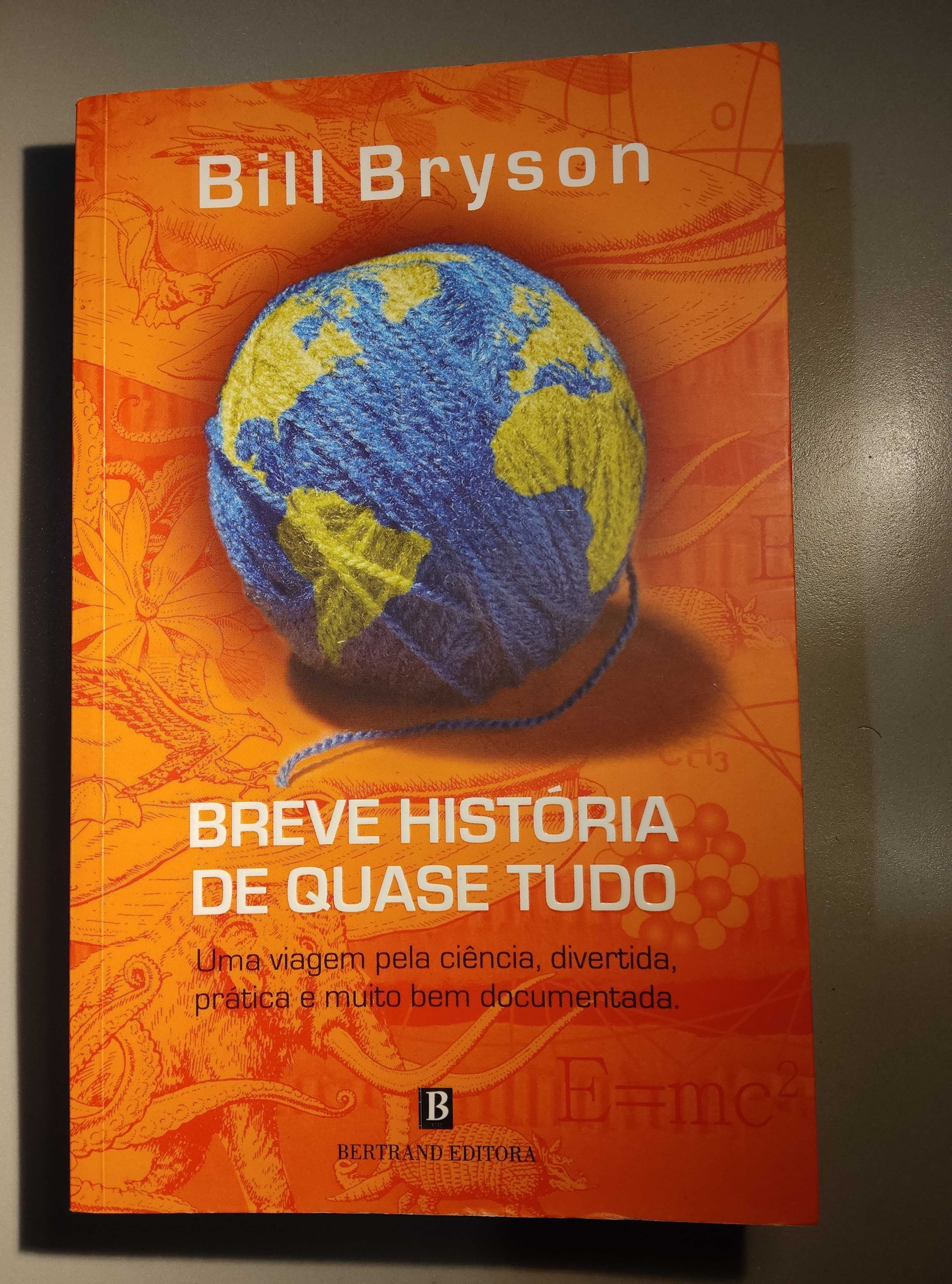 Livro Breve Historia de Quase tudo NOVO 10€