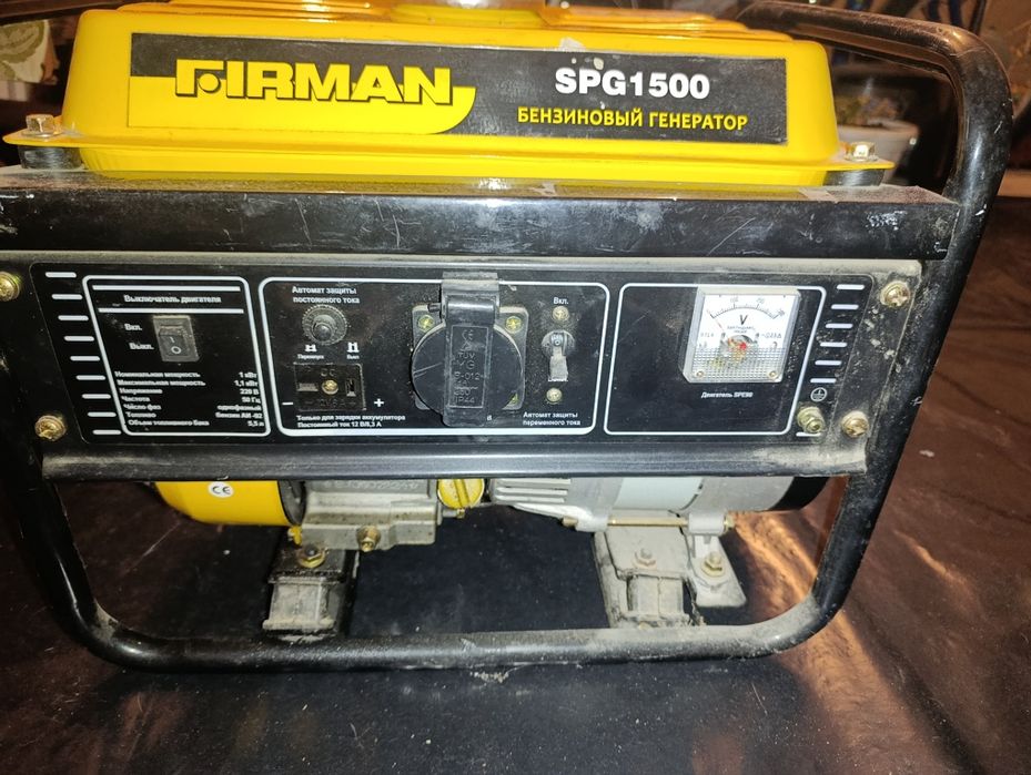 Бензиновий генератор FIRMAN SPG-1500