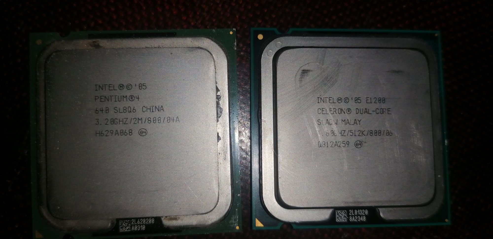 процессоры Intel Celeron Dual-Core, amd athlon II