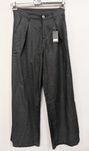 Urban Classics spodnie lniane czarne rozm. 38