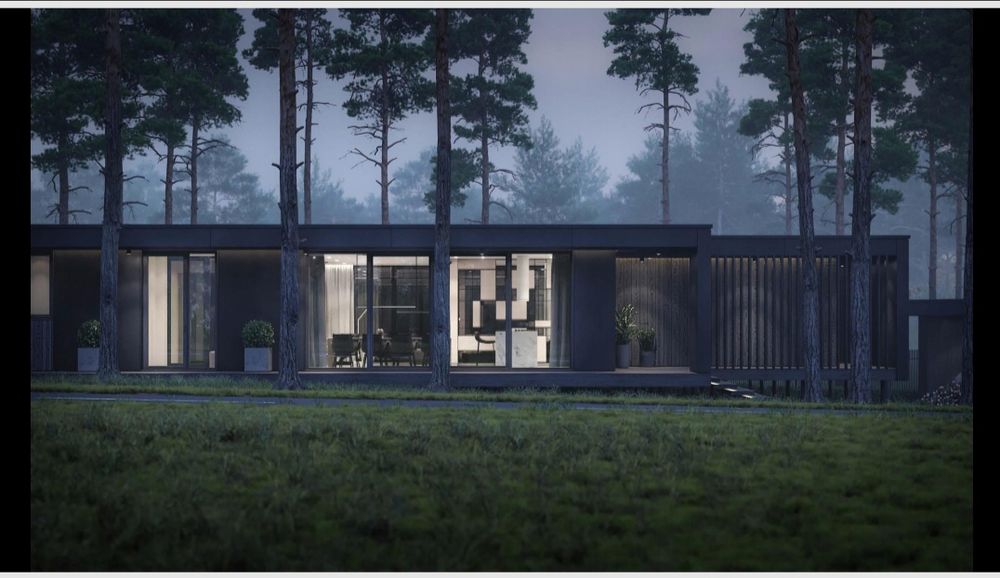 Продам участок в Обуховке в сосновом лесу с недостроем