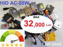 Przetwornice HID Różne Mocne Xenon AC 55W CANBUS 32.000Lux