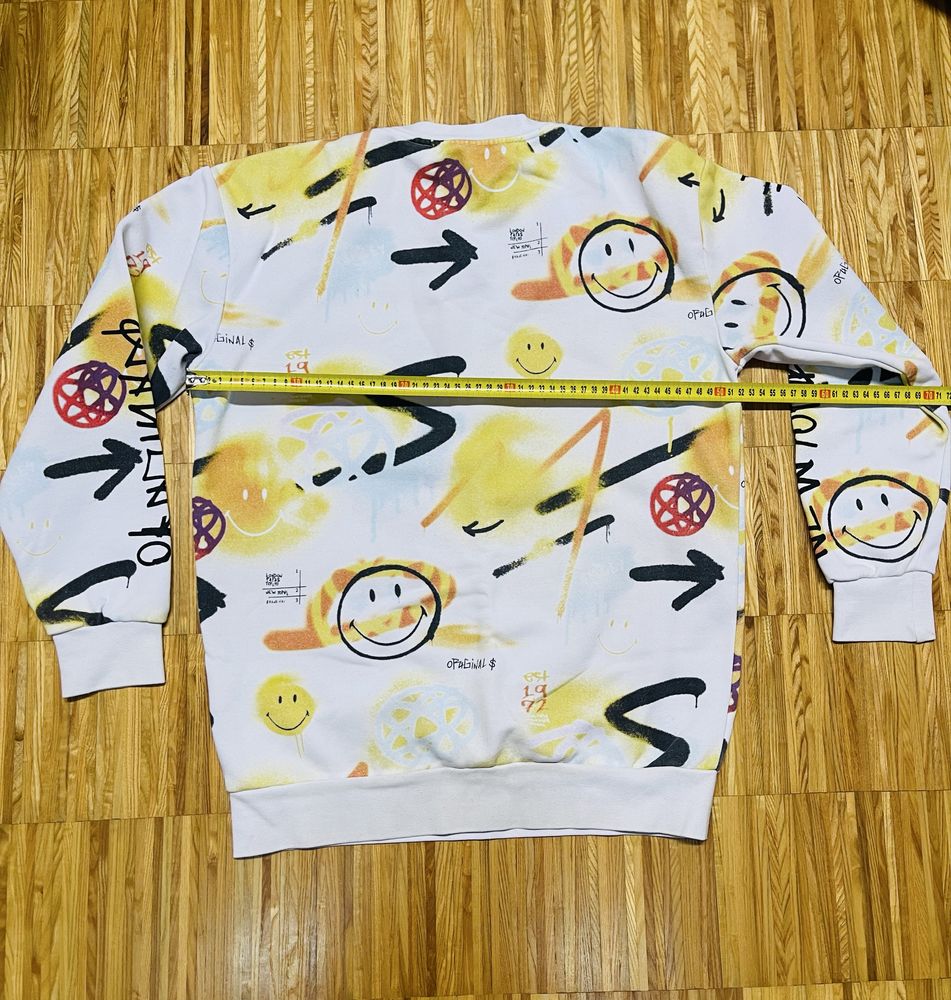 Bluza CROPP rozmiar S kolorowy nadruk