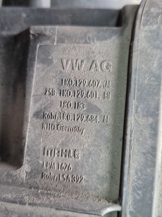 Obudowa Filtra Powietrza Vw Audi Seat Skoda 1.4TSI 1K0.129.607.AL
