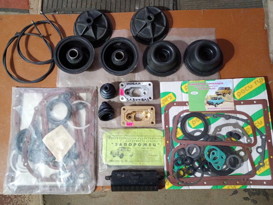 ЗаЗ 966, 968 -запчасти на двигатель,ходовую, КПП 30л.с.,40л.с.(новое).