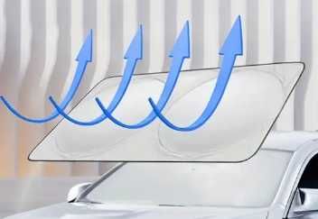 Protetor Solar Dobrável para Pára-brisa de Carro
