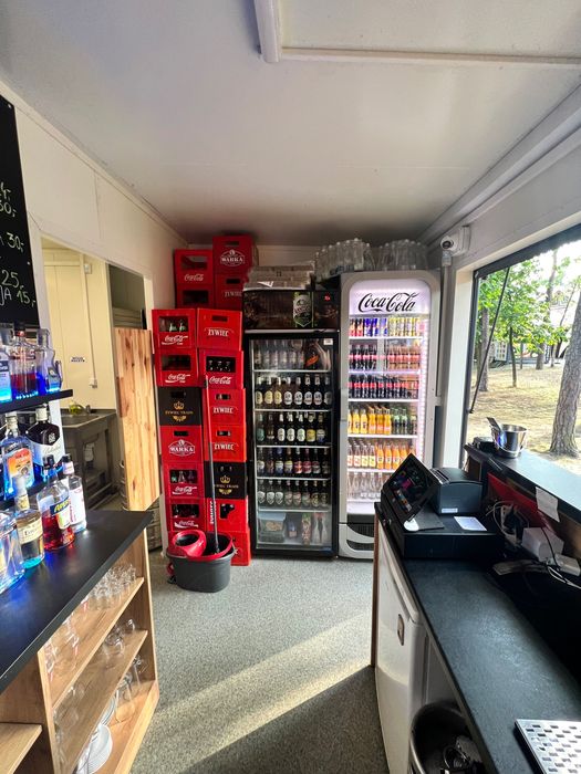 Pawilon gastronomiczny z wyposażeniem, 35m