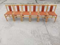 Krzesła PRL na działkę ogrodowe cena za komplet 6 sztuk