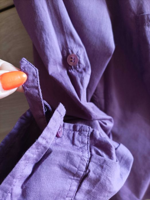 Bluzka fioletowa Bon Prix rozm 34