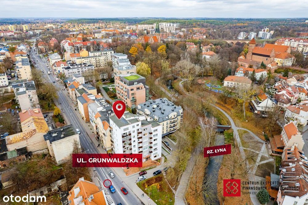 2-pokoje, Stare Miasto, Grunwaldzka 2, Olsztyn