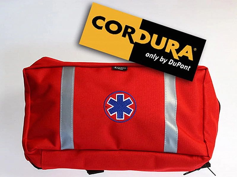 Apteczka osobista AOD Cordura NorthWind odblaskowa - czerwona