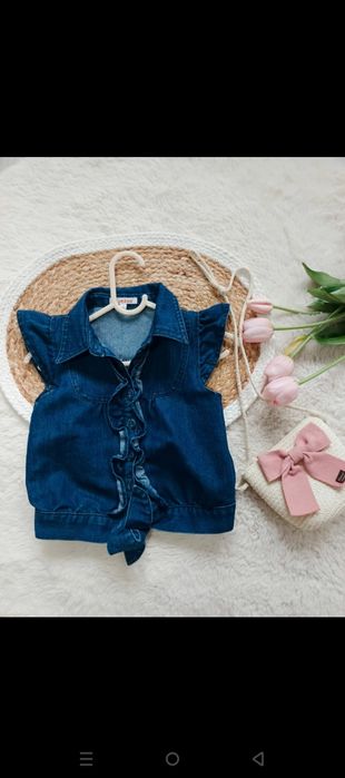 Kamizelka dla dziewczynki 104