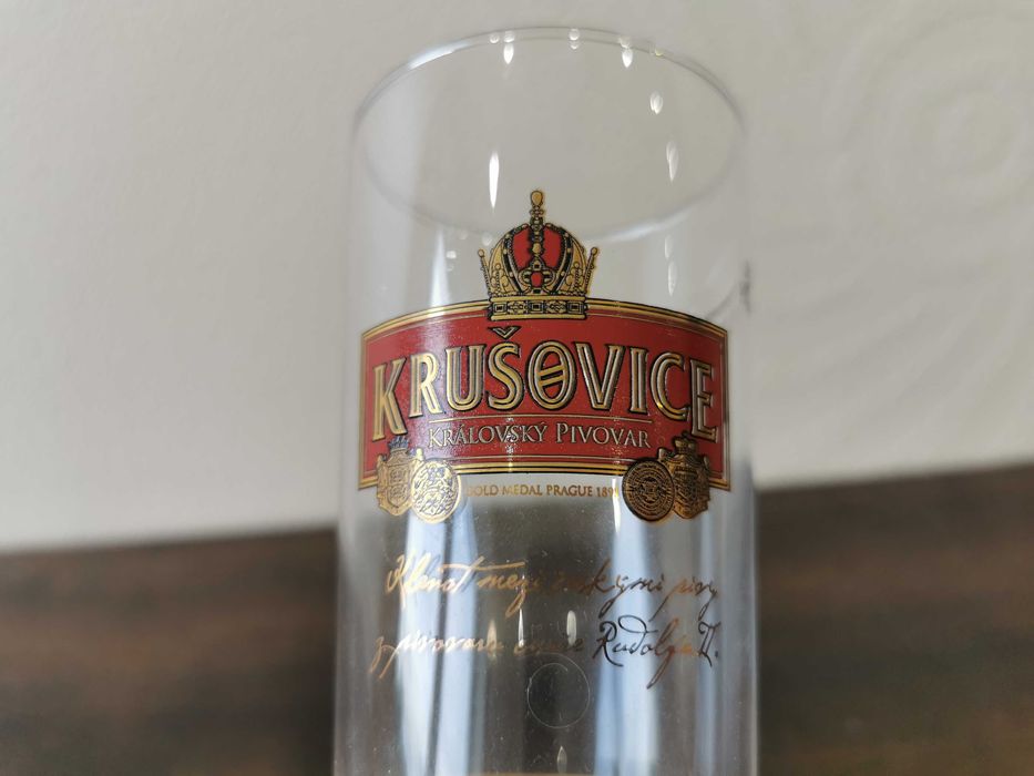 Пивний бокал Krusovice / Крушовіце
