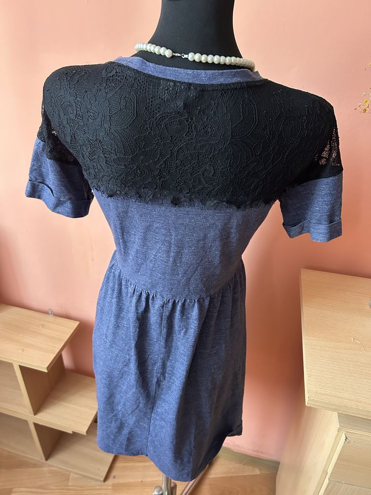 Sukienka damska z koronką 36 S Top Shop