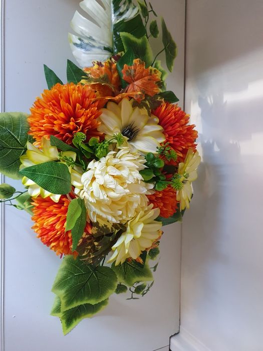 Piękne sztuczne chryzantemy, polecam