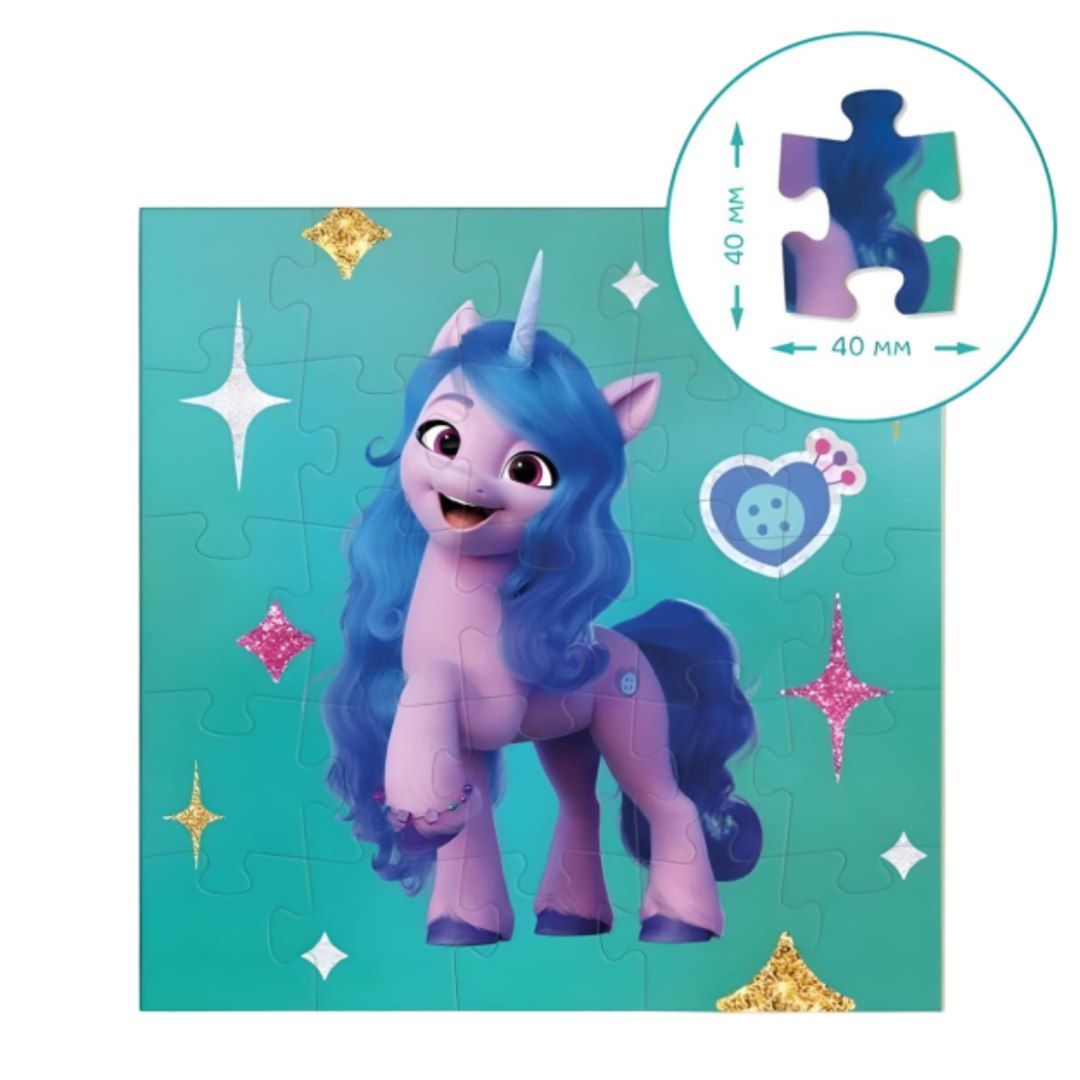 Puzzle 3w1 my little pony niezwykły zestaw układanek dla najmłodszych