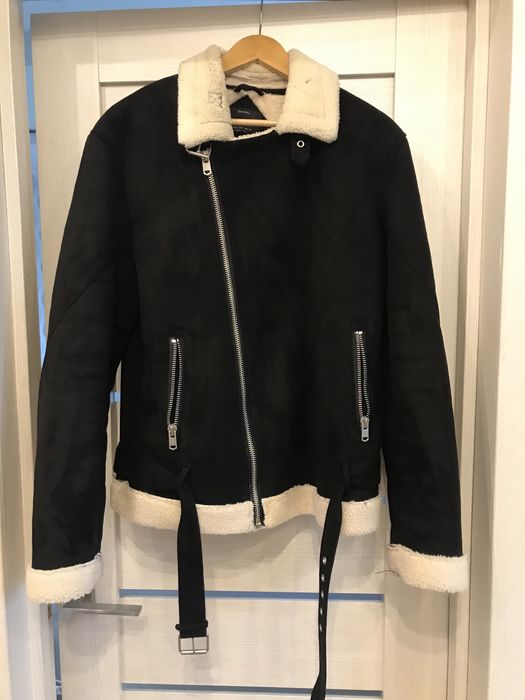 Пилот дубленка Bershka