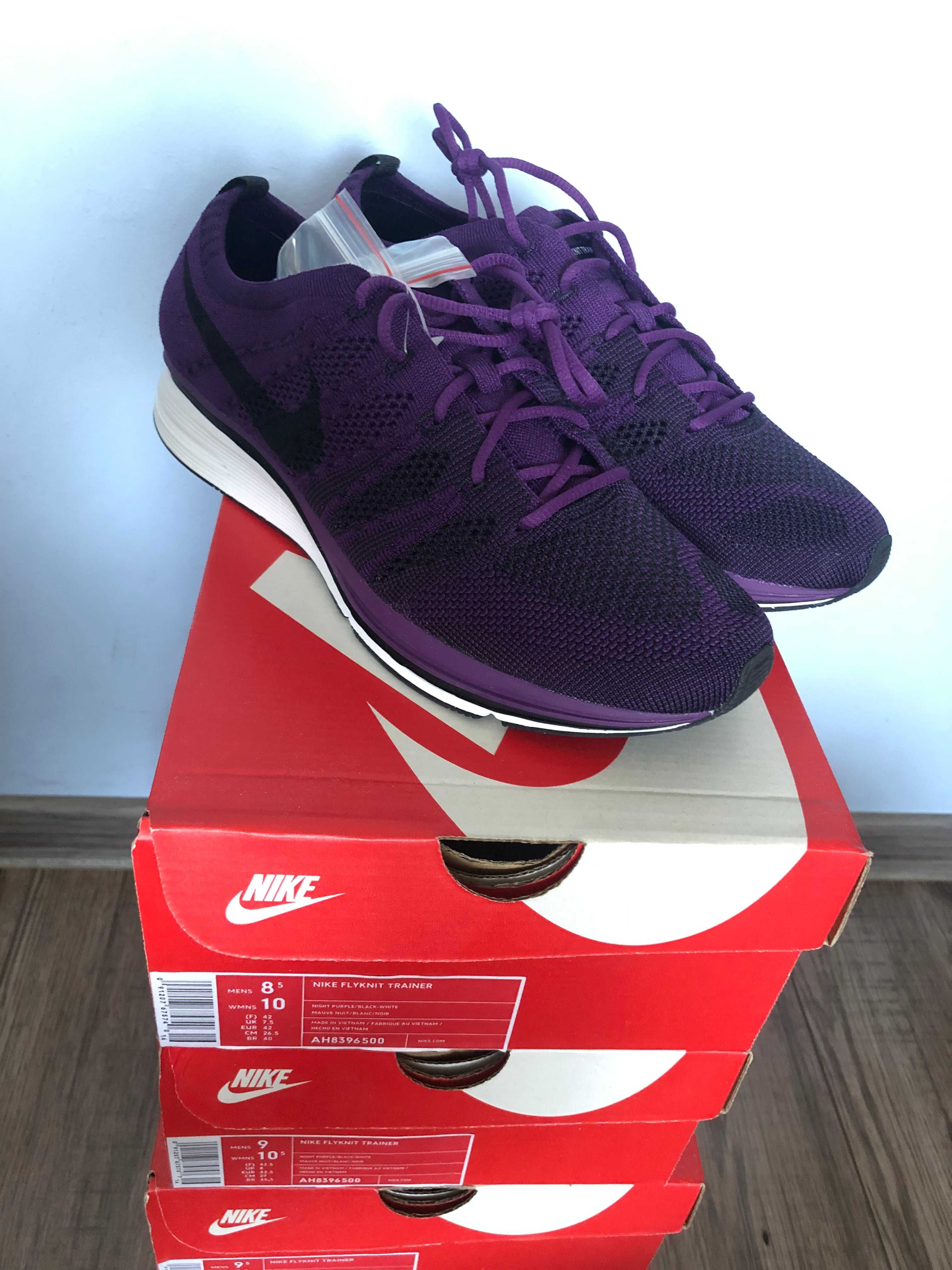 Buty Nike Flyknit Trainer Night Purple 42/42.5/43