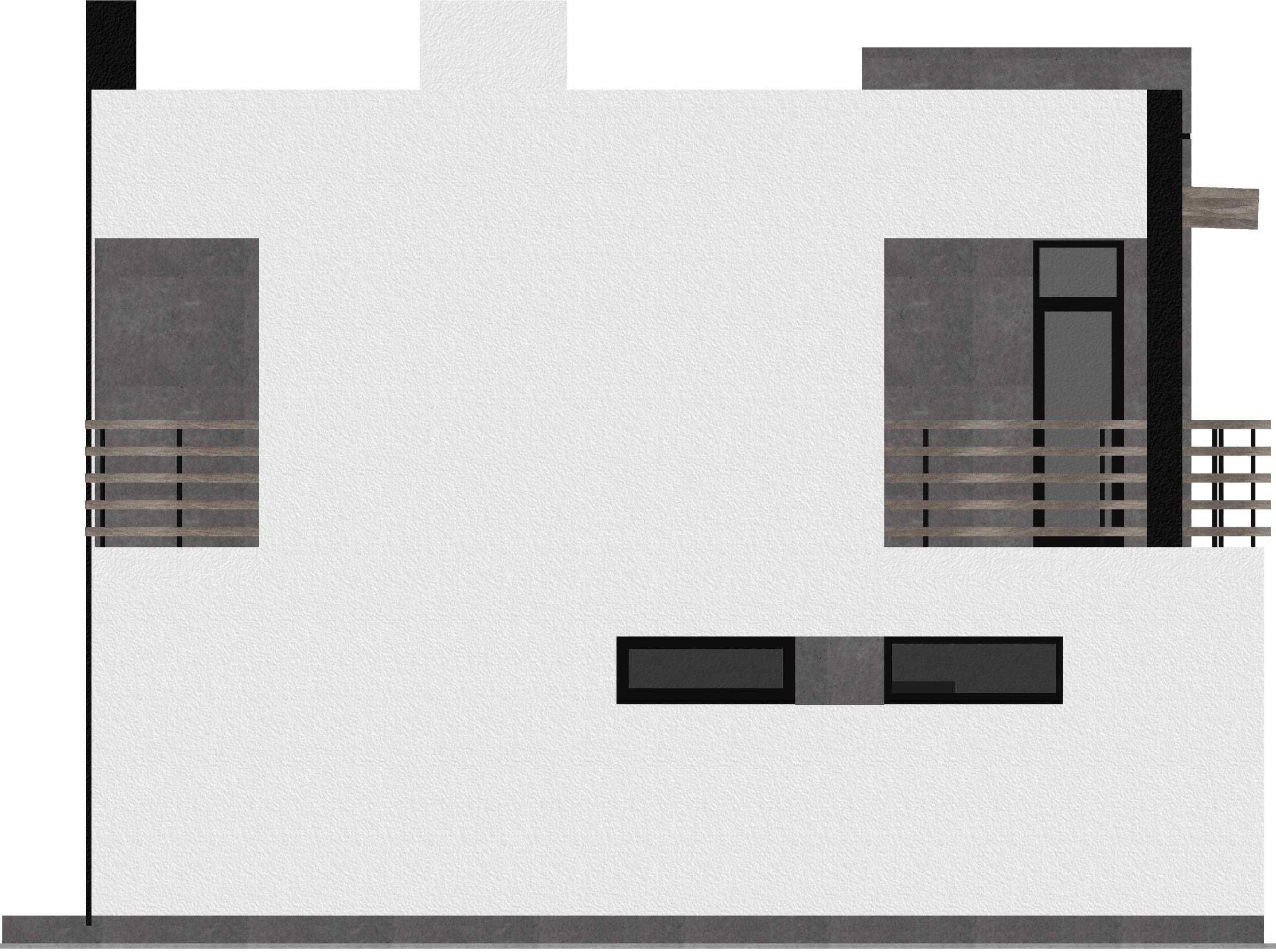 Двухэтажный дом в Дайберге в стиле Hi-tech 221 м² на этапе стройки