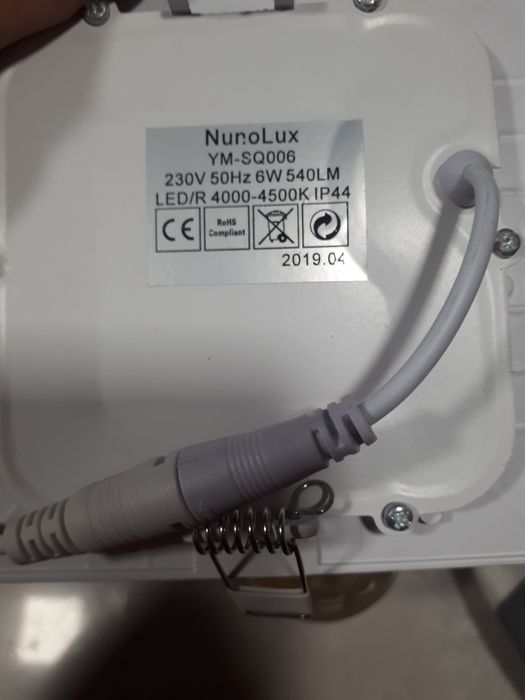 Painel led  quadrado (12cm x 12cm) 6w