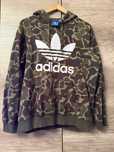 Bluza męska Adidas Camo Hoodie MORO rozmiar M