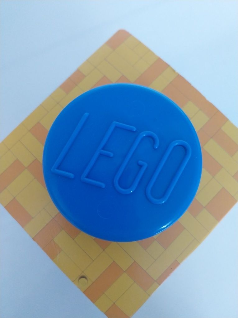 Okrągły Pojemnik na klocki LEGO. Nowy.