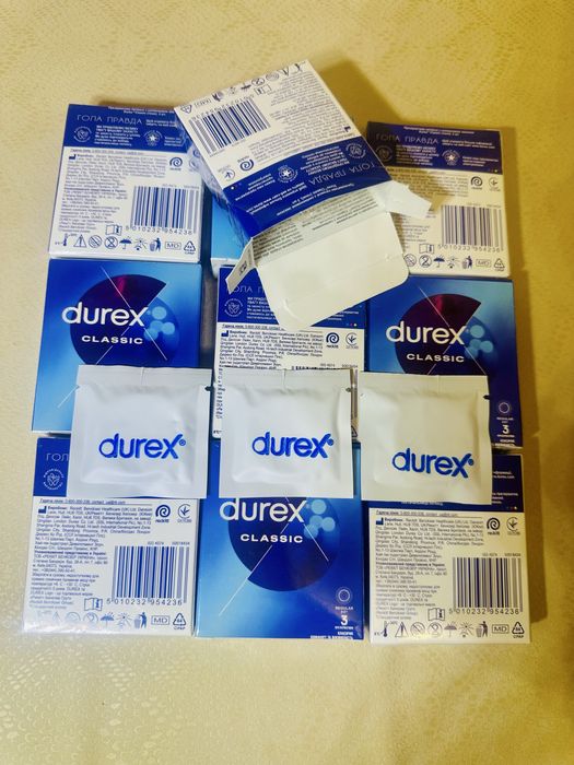 Презервативи Durex classic класичні 18 штук 6 упаковок до 2030 року