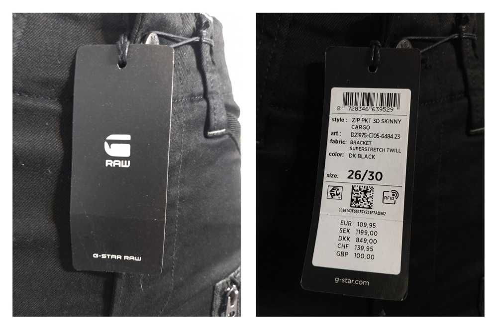 G-star raw zip calça para homem (330)