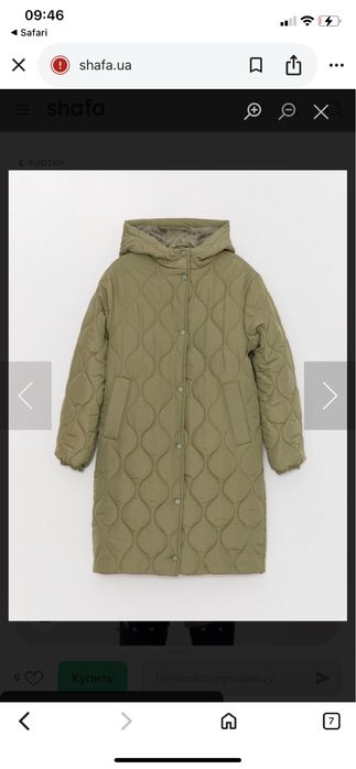 Стьобане пальто LCW