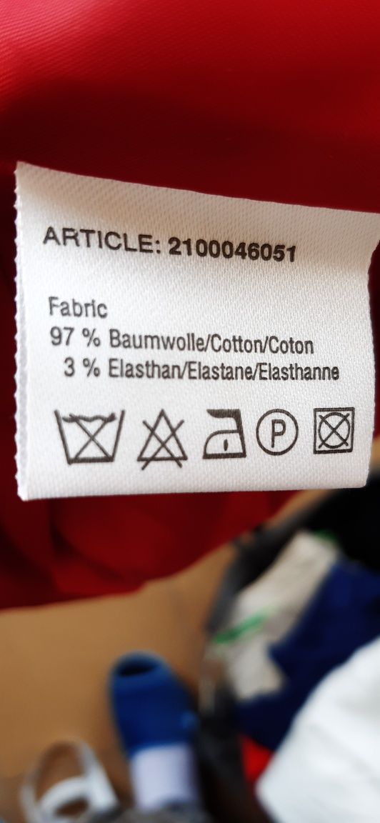 Czerwony żakiet na podszewce 42 rozmiar
