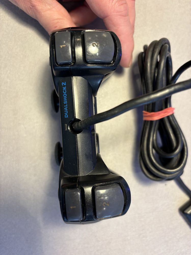 Kontroler DualShock 2, PS2 Pad Czarny PlayStation