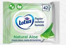LOTUS NATURALNY mokry papier toaletowy 5 opakowań x (42szt)