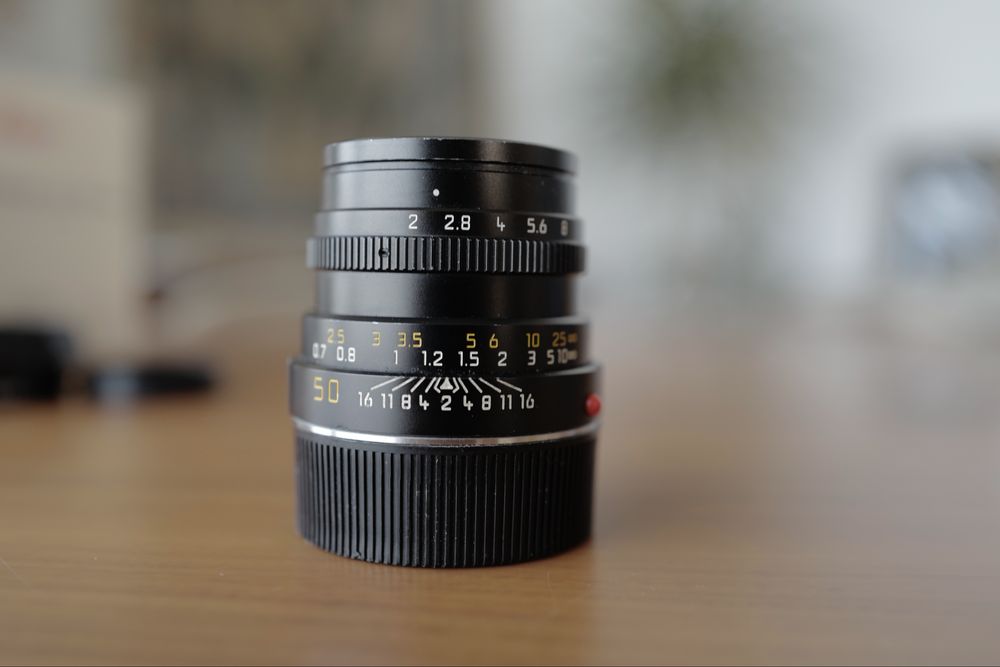 LEICA SUMMICRON-M 1:2/50MM PRE-ASPH v.lV (conjunto completo)