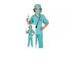 Strój Lekarz Doktor Chirurg Kostium dziecięcy r. 7-9 lat