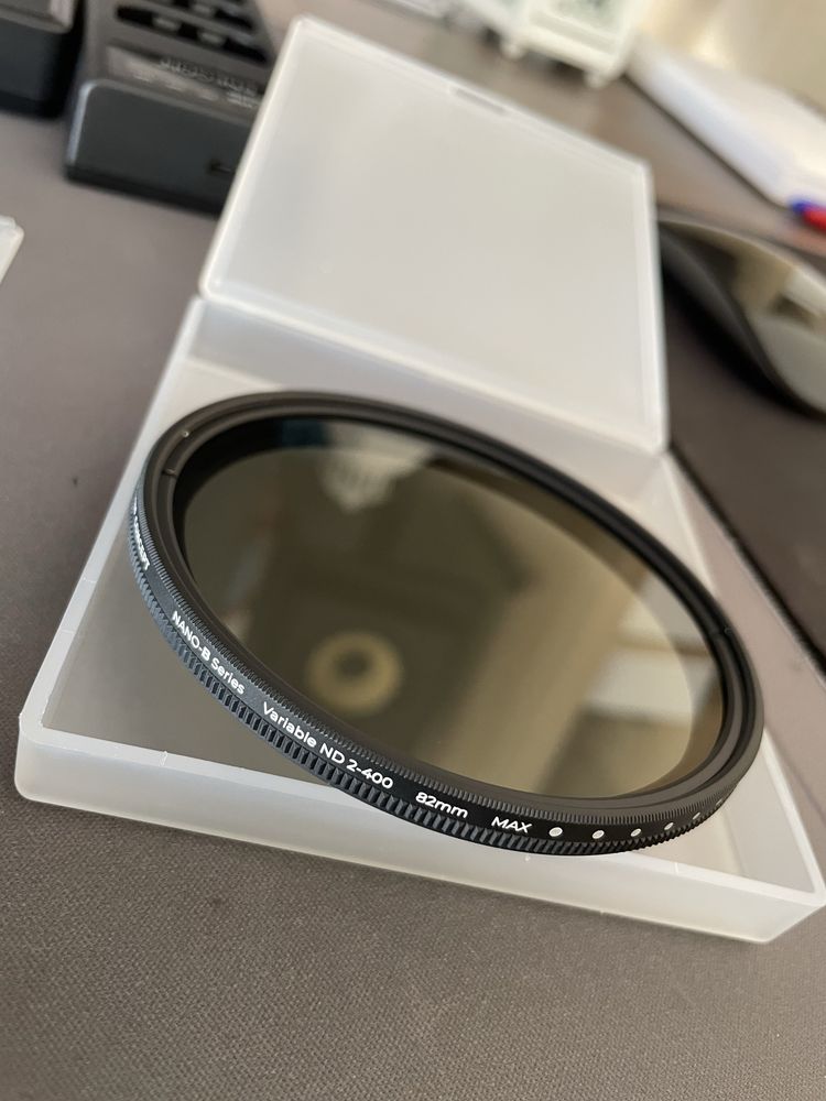 Filtro Nd variable 82 mm e Pro mist 1/4 82 mm