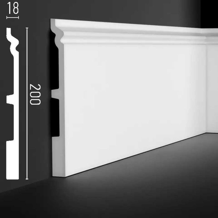 Плінтус з надміцного дюрополімеру! Молдинг! Величезний вибір!