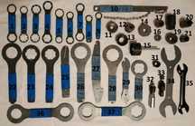 Ключи набор SR suntour , Shimano , RST , Manitou , Rock Shox , FOX