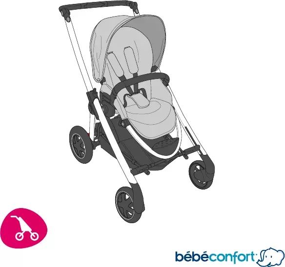 Carrinho Bebe conforto Elea + Ovo bebe conforto Topo de Gama