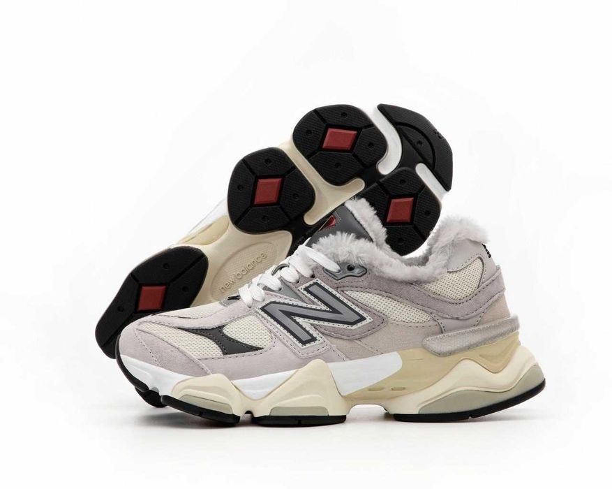 Зимові Жіночі Кросівки New Balance 9060 36-37 Хутро (Без Предоплати)