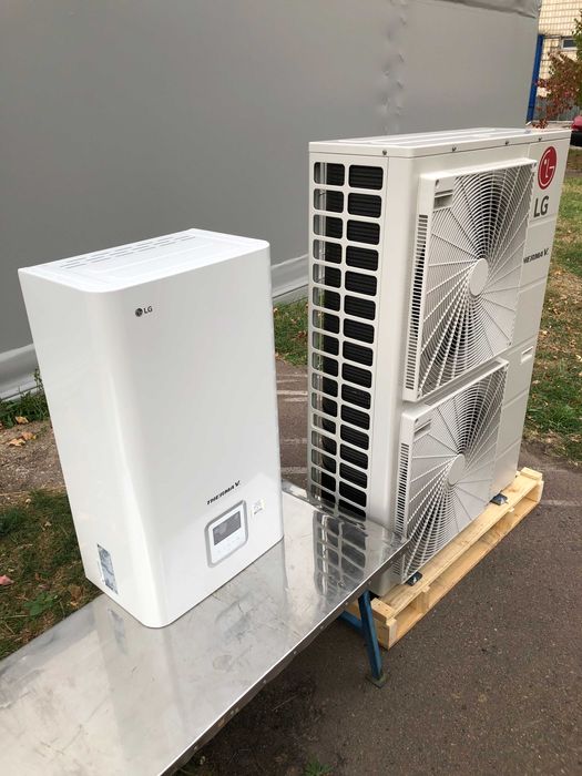 Тепловий насос повітря-вода LG THERMA V HU163MRB.U30/HN1600MC.NK1 16кВ