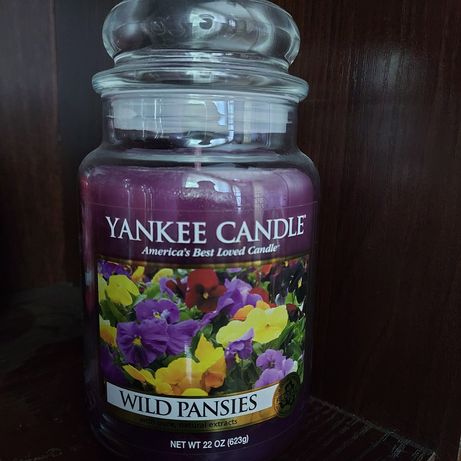 Yankee candle unikat wild pansies