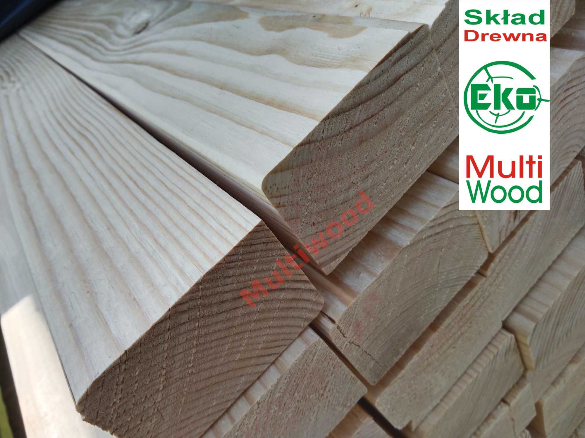 Drewno konstrukcyjne strugane kantówka belka 45*95 mm, C24 KVH