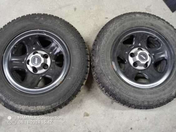 koło 4x4 jeep komplet
