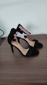 Sandały damskie czarne