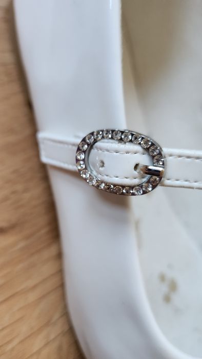 Białe baleriny 36 komunia wesele