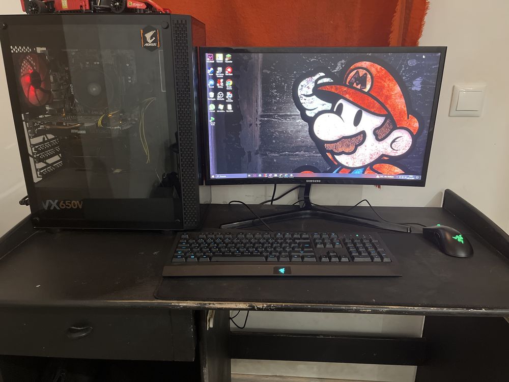 Pc gamer completo + cadeira gamer