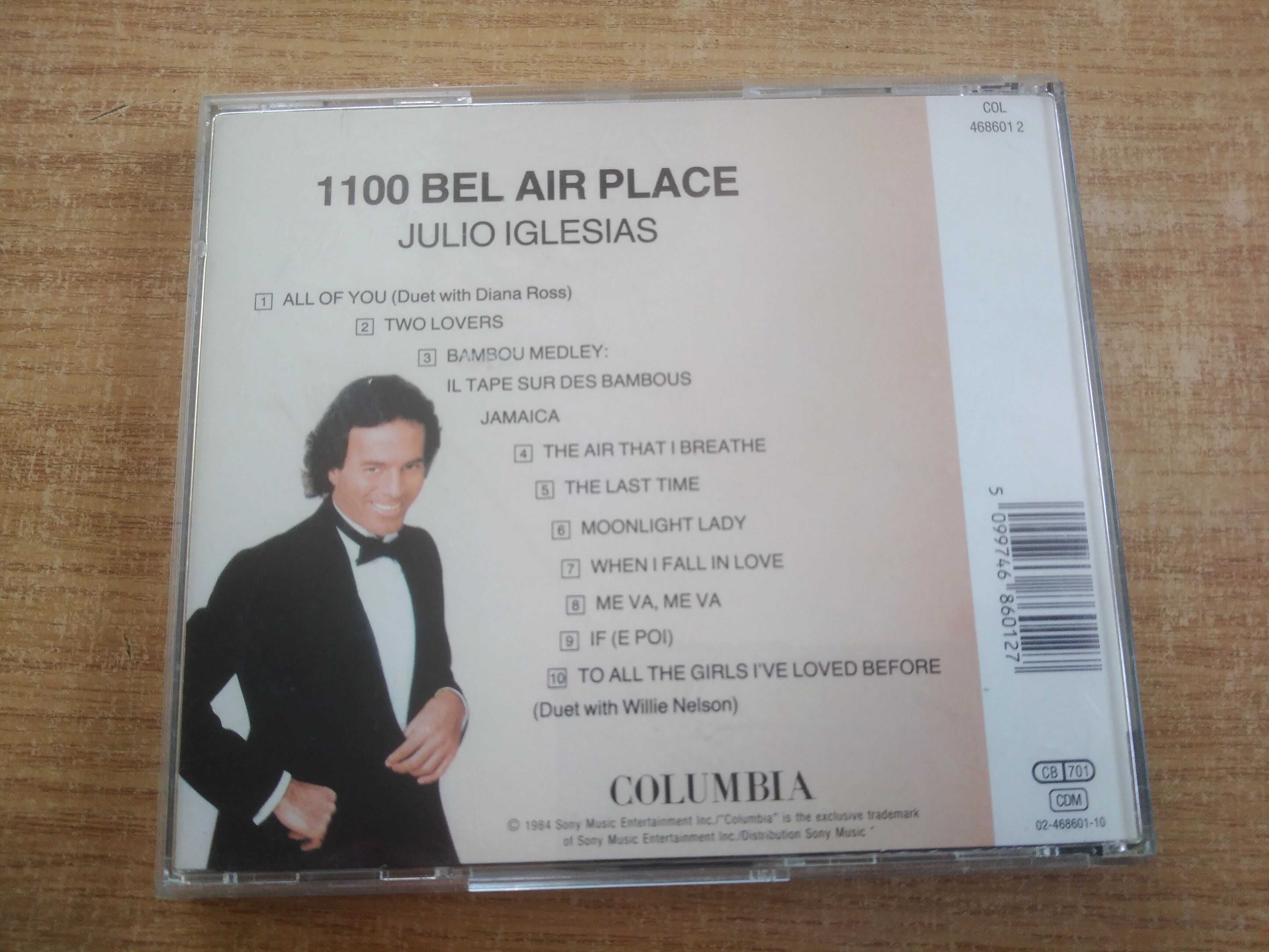 Płyta Cd Julio Iglesias 1100 Bel Air Place