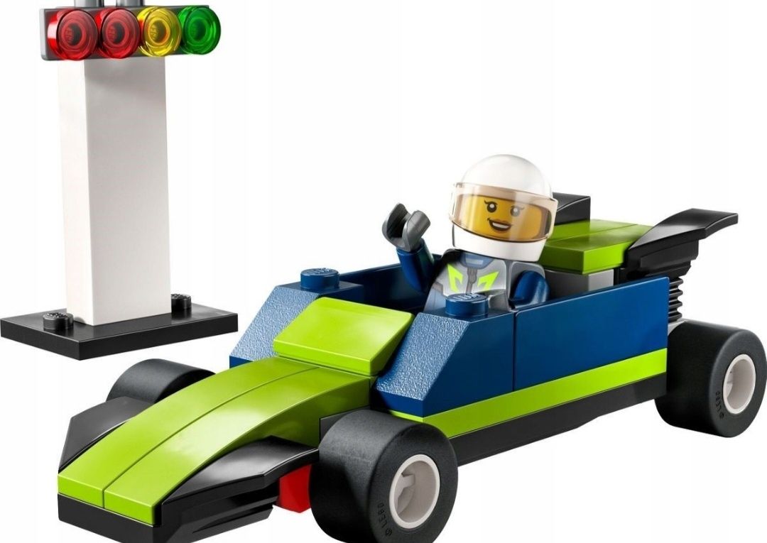 Nowy zestaw LEGO CITY 30640 Samochód wyścigowy