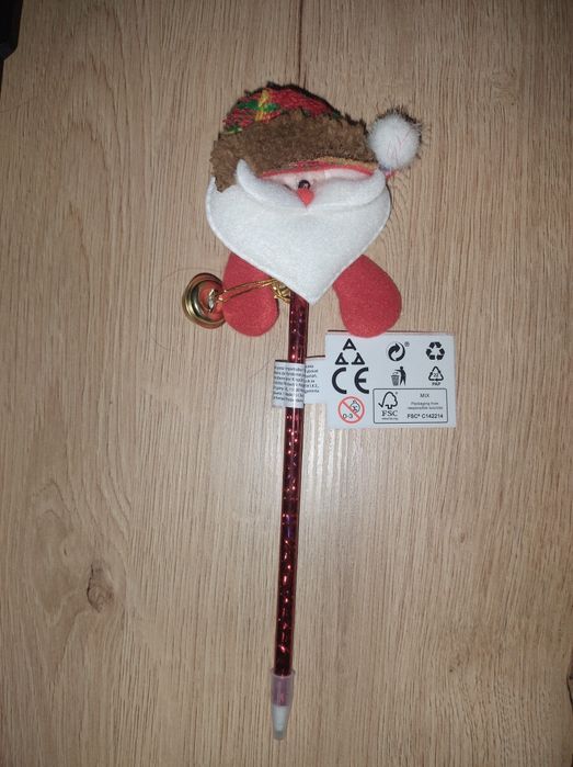Długopis Mikołaj święta dzwonki