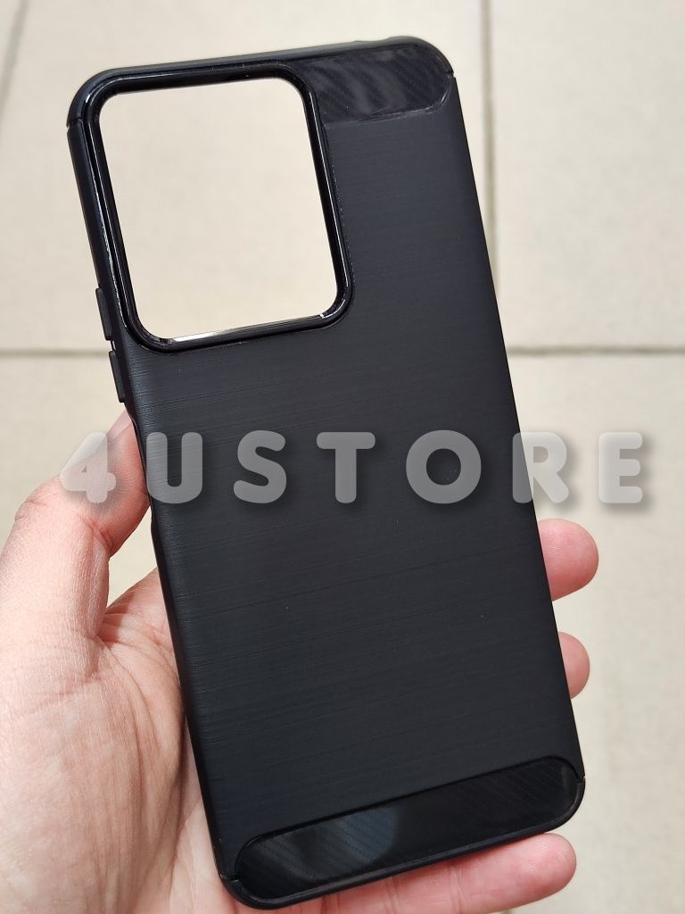 Чехол Carbon TPU на Xiaomi Redmi 13C 5G 12C 10C щільний чохол